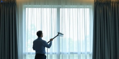 Commercial drapes cleaning service pinjarra-hills hotels offices