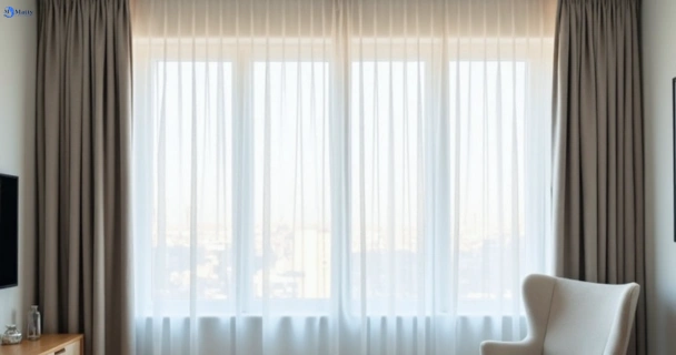 Restored vibrant drapes in pinjarra-hills QLD after Matty Curtain Cleaning