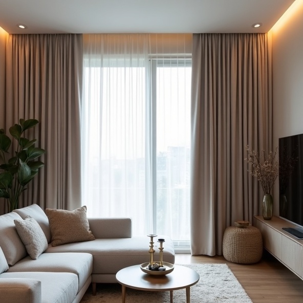 Pinjarra Hills Residential Curtain Cleaning Results